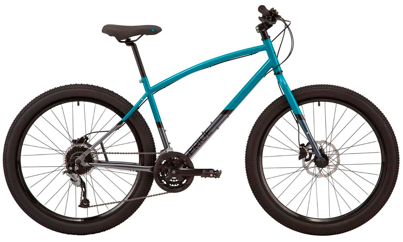 Фотографія Велосипед 27,5" Pride Rocksteady 7.2 (2020) 2020 сіро-синій
